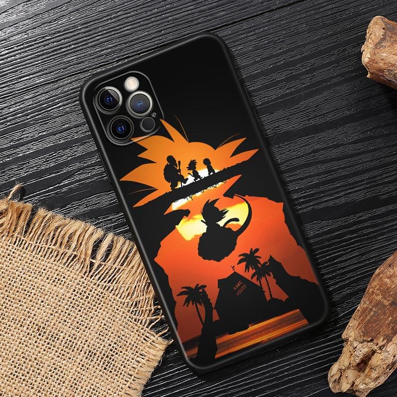 DragonBalls Z Anime Cute Goku Funda For iphone 17 Case For iPhone 16 15 11 12 13 Mini 17 Pro Max 16 Plus 17E 16E Air Soft Cover