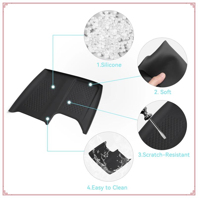 For Toyota Grand Highlander Wireless Charger Pad For Toyota Highlander Wireless Charger Anti Dirt Pad Car Accessories
