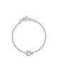 Istanti Silver Tone Stainless Steel Bracelet SAVZ09 For Women