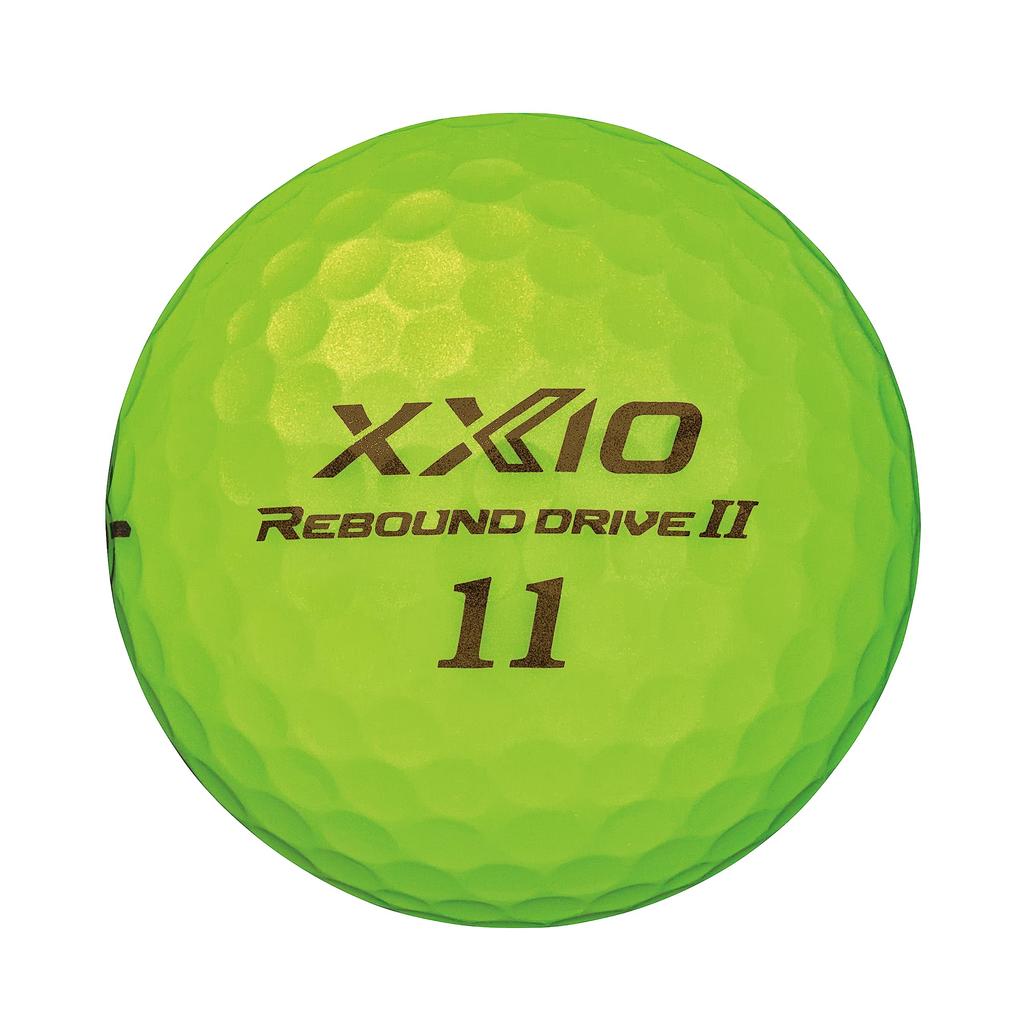 Dunlop Golf Ball XXIO REBOUND DRIVE2 2023 Model 1 Dozen Lime Yellow (12 Pieces)