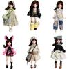 BJD Кукла 30 см, 11,8 дюйма, Многосуставная кукла, Масштаб 1/6, Набор одежды для кук, Коллекционная, Для демонстрации