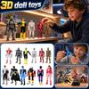 3D-печатная шарнирная экшн-фигурка с подвижными суставами - Позируемая модель-игрушка, Декоративный коллекционный предмет