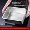 Venus Stainless Steel Deep Rectangular Buffet Pan with Handles