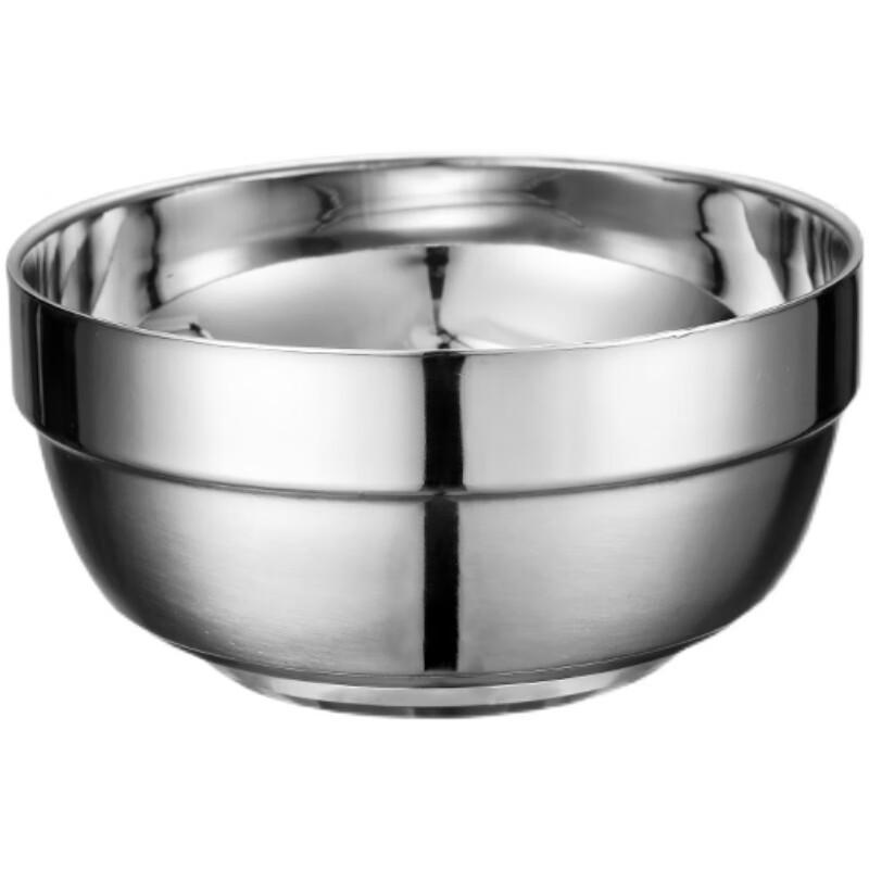 Двухслойная антиожоговая миска SuLi из нержавеющей стали 304