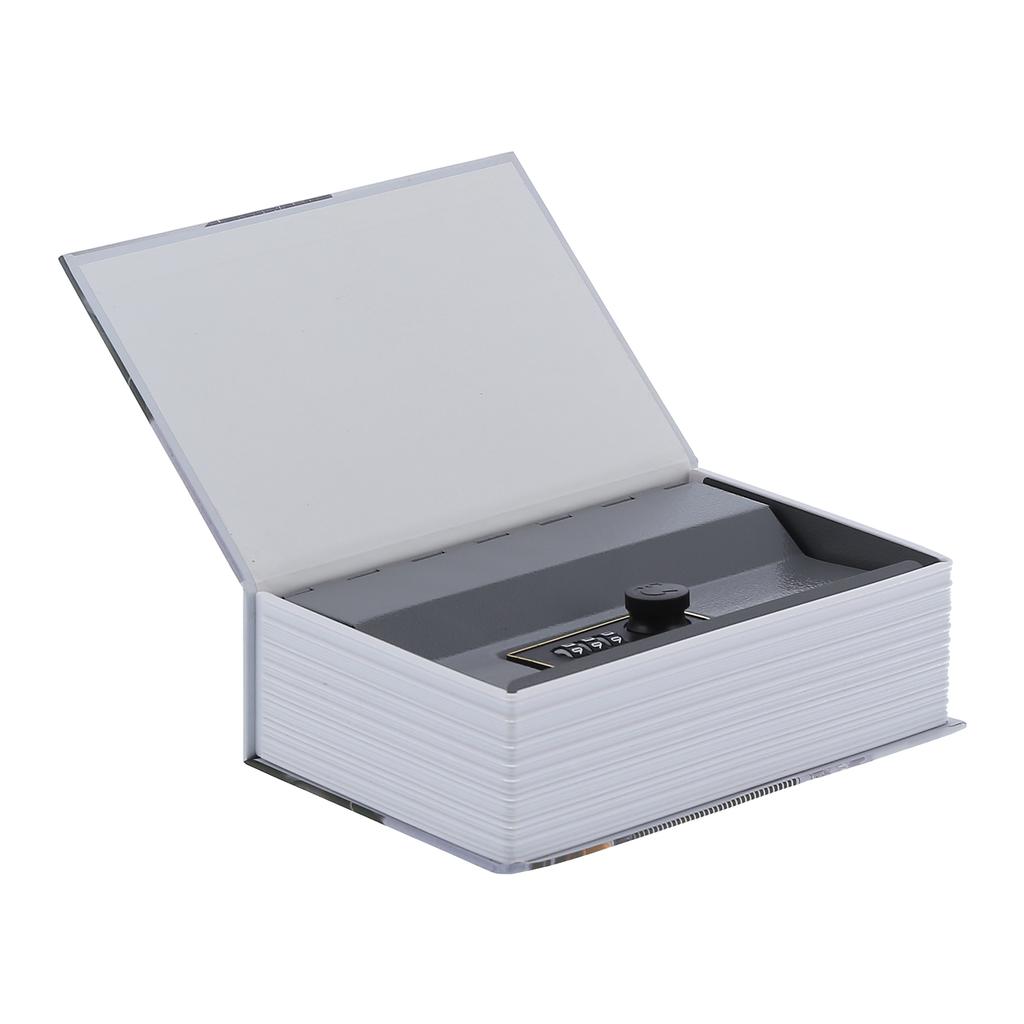 Mini Safe Box Originality Simulation Book Shape Storage Money Case for Home Living Room Office