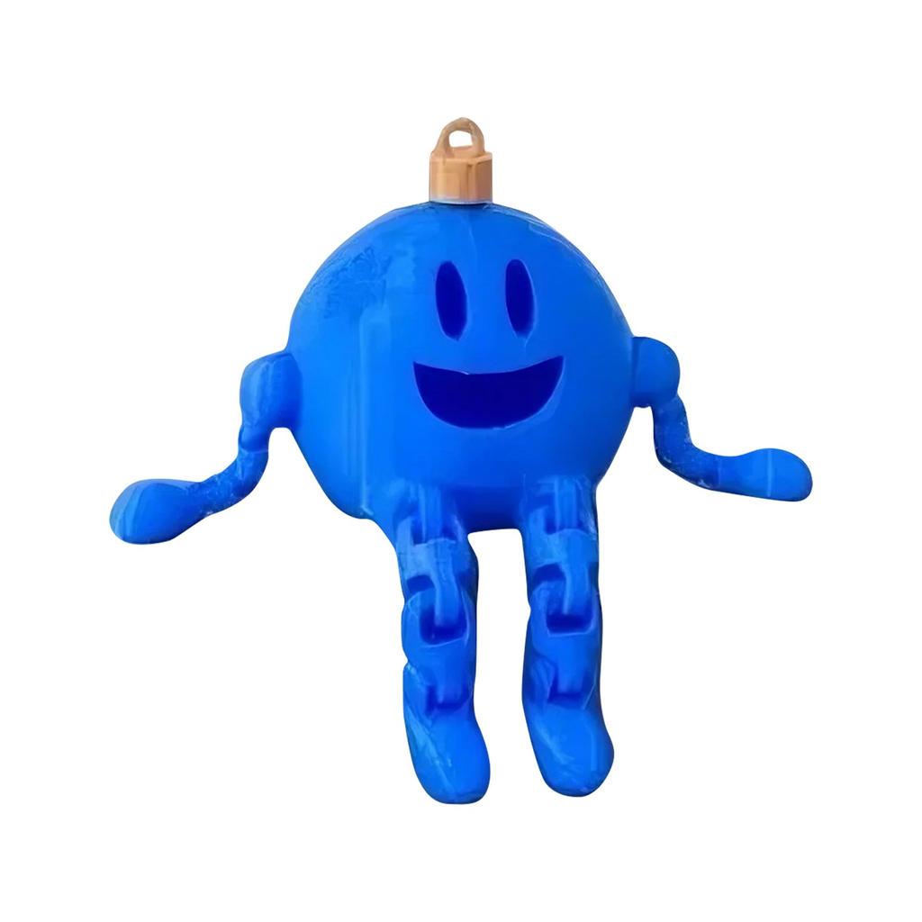 Подвижный рождественский подарок 3D-печать подвижных соединений на Рождество