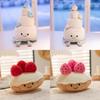 Plush Birthday Cake Toys Rainbow Cake Design Soft Stuffed Dolls Girls Gifts