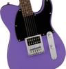 Fender Squier by Fender Squier Electric Guitar Squier Laurel Black Ultraviolet Soft Case Included Sonic™ Esquire® H, Fingerboard, Pickguard,