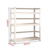 WANZUN 3-Tier Heavy-Duty Storage Rack