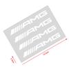 OLV5 4PCS Car Styling Door Handle Reflective Stickers Vinyl Decoration For Mercedes Benz GLE63 CLS63 GLC63 W204 W205 C63 W212 W213