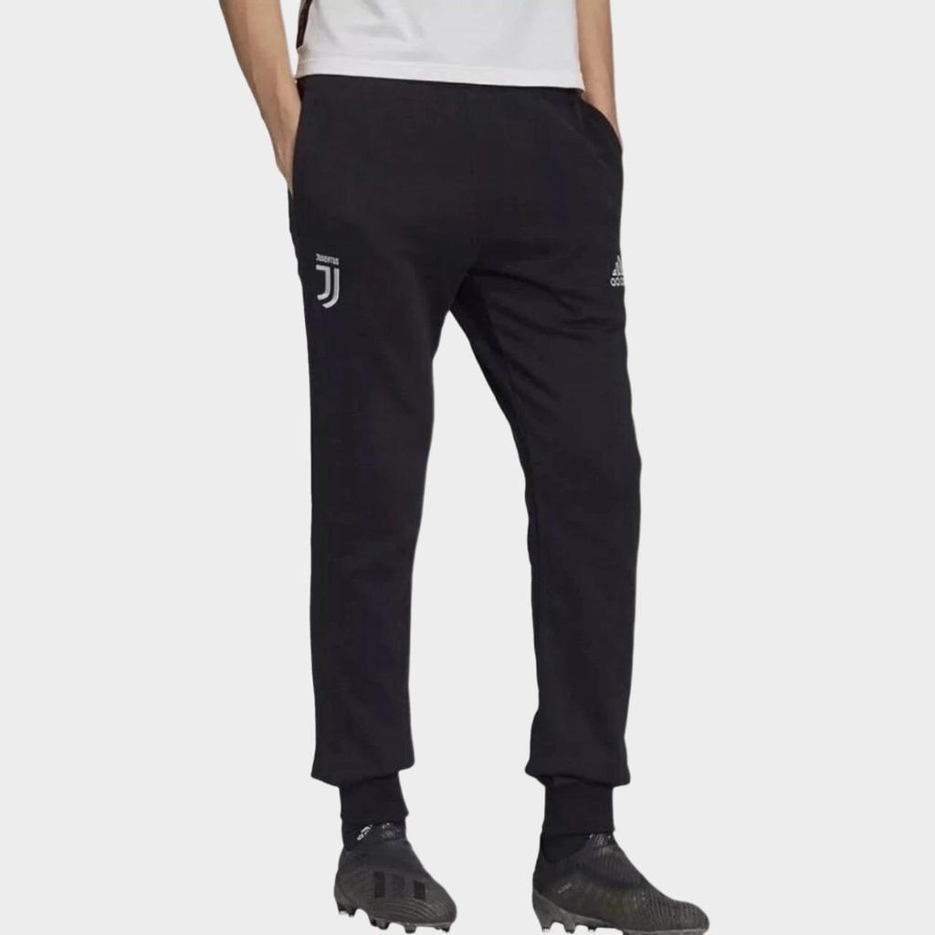 adidas Спортивные штаны Juve Cny Удобные на шнуровке Однотонные Повседневные Спортивные Длинные Брюки Мужские Брюки Черные FI4886