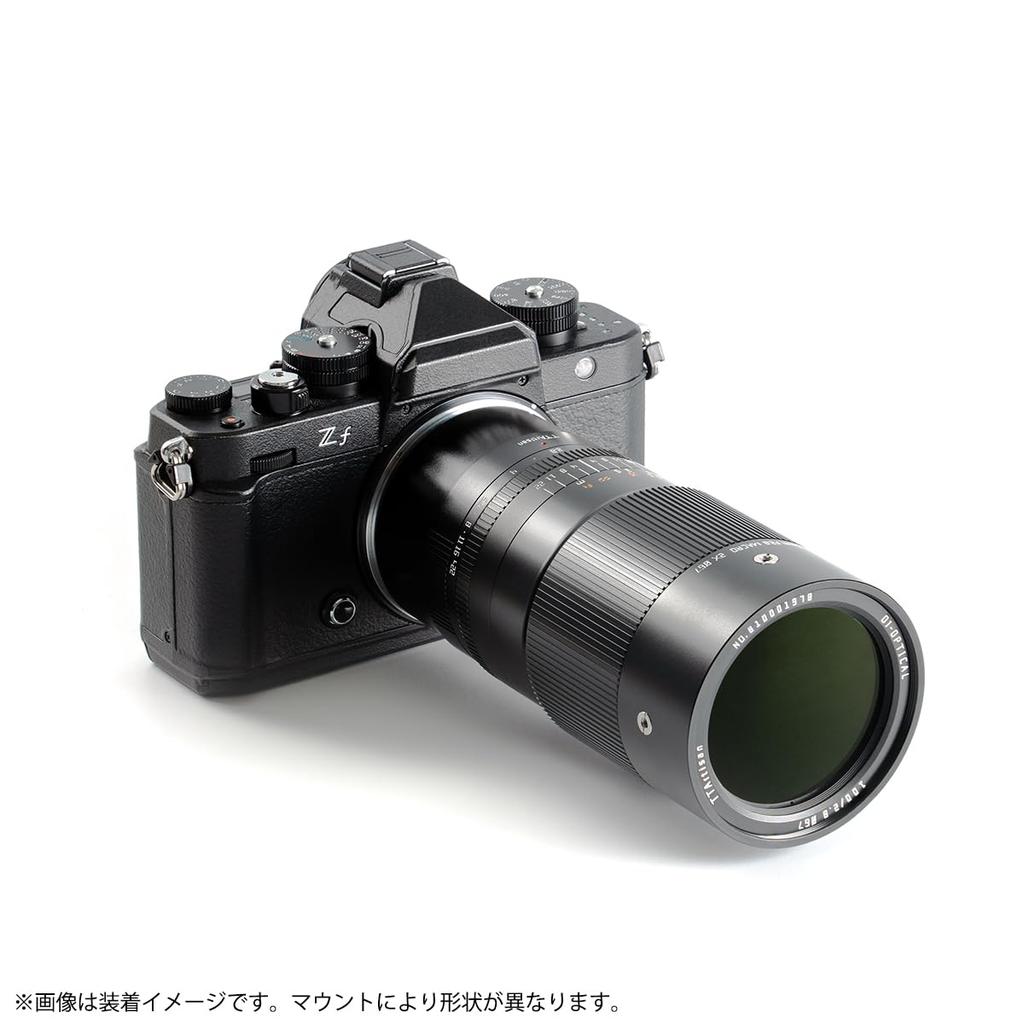 TTArtisan 100mm MACRO 2X Z Mount Lens for Nikon Large Prime Medium Interchangeable Macro Manual Meisho Optical f/2.8 Z, Aperture, Lens, Full-Frame,