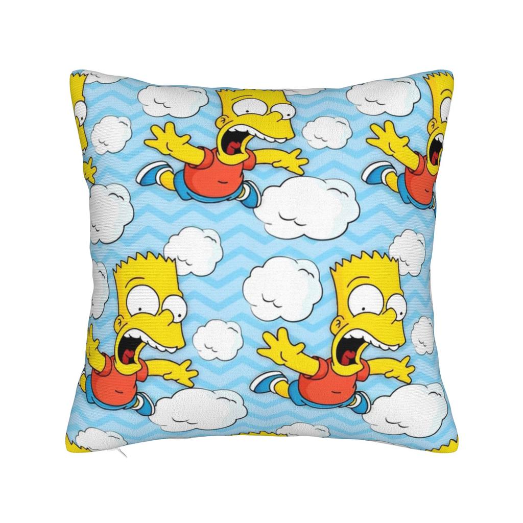 Декоративные наволочки S-Симпсоны Семья Аниме Аксессуары Автомобильная Подушка-плед Чехол Квадратный Стиль Разные Размеры