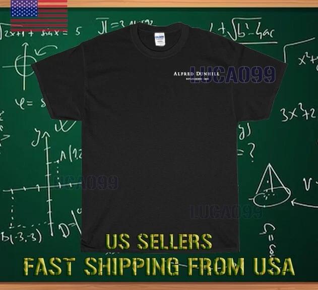 НОВАЯ РУБАШКА ALFRED DUNHILL ЛОГОТИП RACING Футболка СМЕШНОЙ РАЗМЕР S-5XL