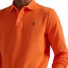 Polo Ralph Lauren Slim Fit Ribbed Cuff Embroidered Pony Long Sleeve Polo Shirt Men Tops MNPOKNI16824697-800