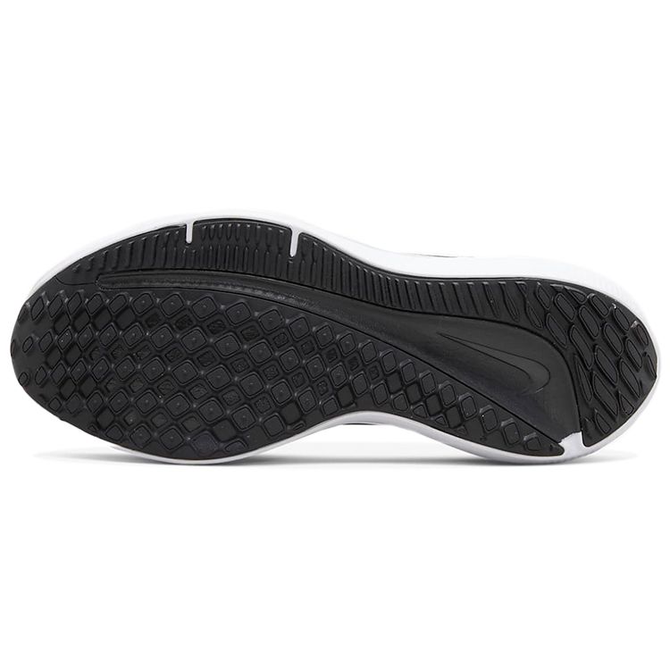 Nike Air Winflo 9 Black Dark Smoke Grey Women Sneakers Pure-Platinum White DD8686-001