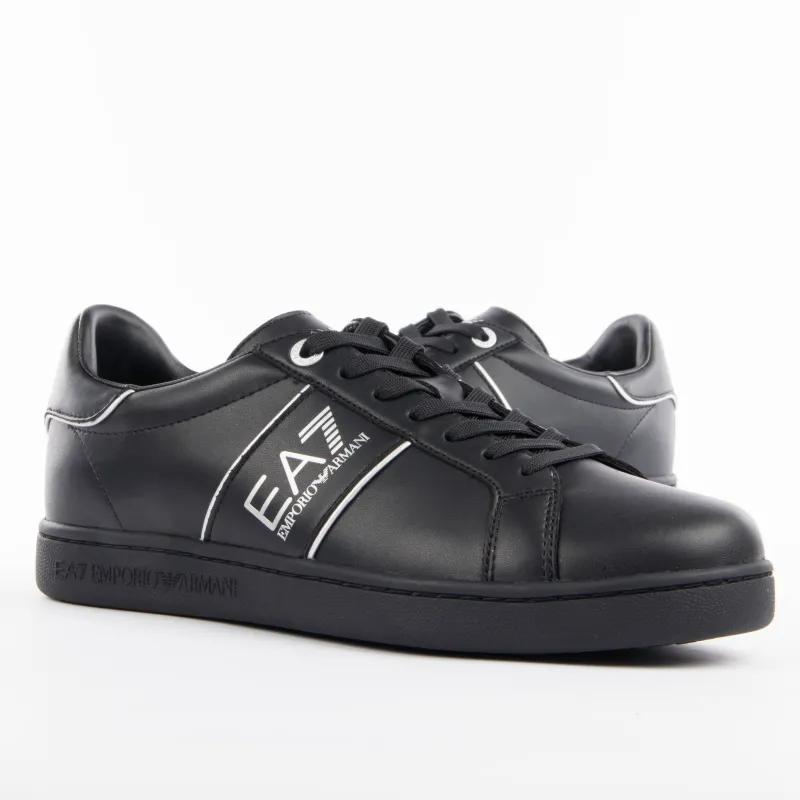 Ea7 Heritage sneakers leather Black