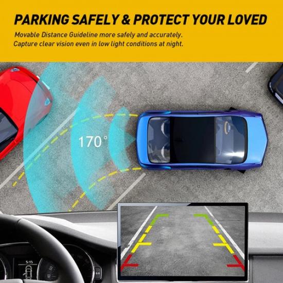 For Chevy Silverado GMC Sierra 2007-14 Rear View Back Up Backup Parking Camera K