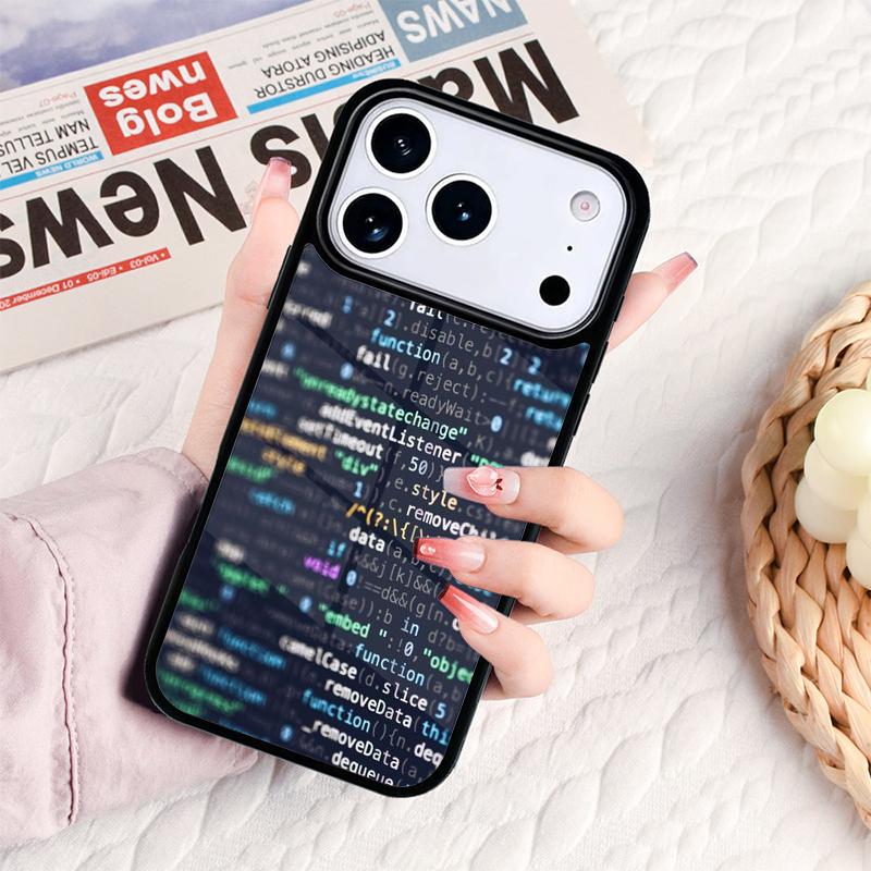 The Code design programmer Phone Case For IPhone 17 16e 15 14 13 12 11 Pro Max Air Mini Soft Protective Cover