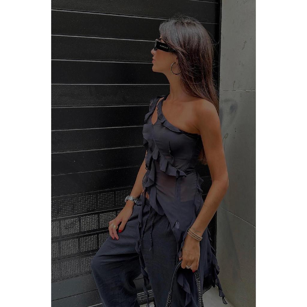 Белые широкие тканевые брюки со сборками на талии Mg1950