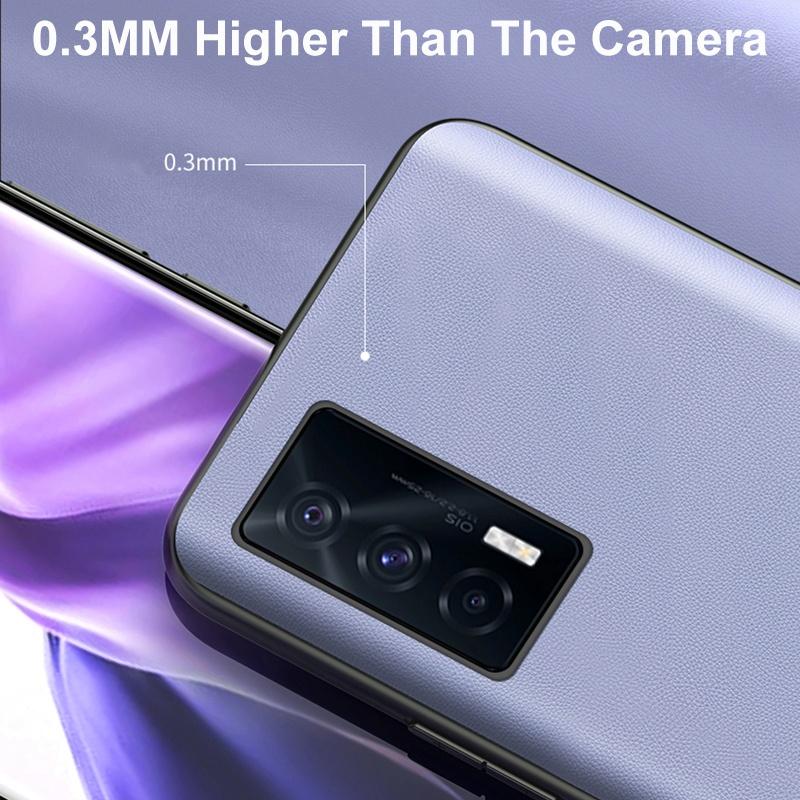 Роскошный кожаный чехол для телефона для Vivo X50 X60 X70 Pro Plus S7 S9 S10 Y31 Y72 Чехол-накладка для Vivo iQOO 7 8 Pro Z1 Z1X Z3 Z5 Neo 3 5