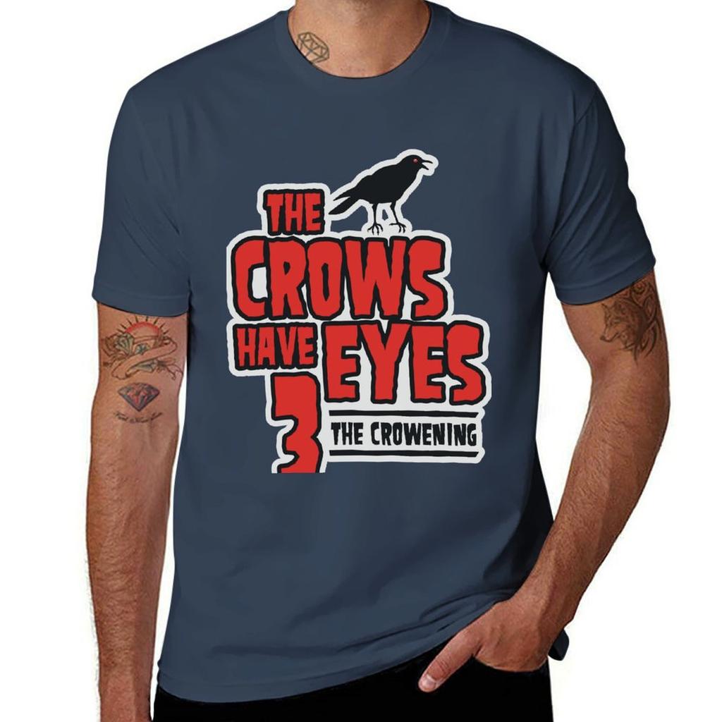 The Crows Have Eyes 3 The Crowening Classic Tshirt Summer Print Short Sleeve Tee Tshirt