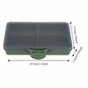 2PCS PP Fishing Tackle Box Mini Fishing Lure Box Durable Bait Storage Box  Carp Fishing