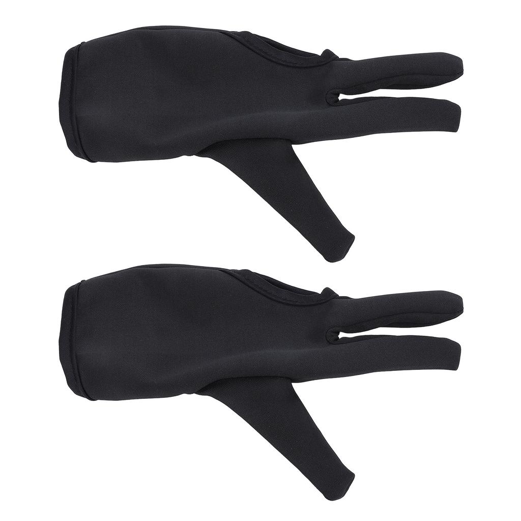 1 пара термостойких перчаток для волос, перчатки с 3 пальцами для окрашивания волос, профессиональная перчатка для завивки волос