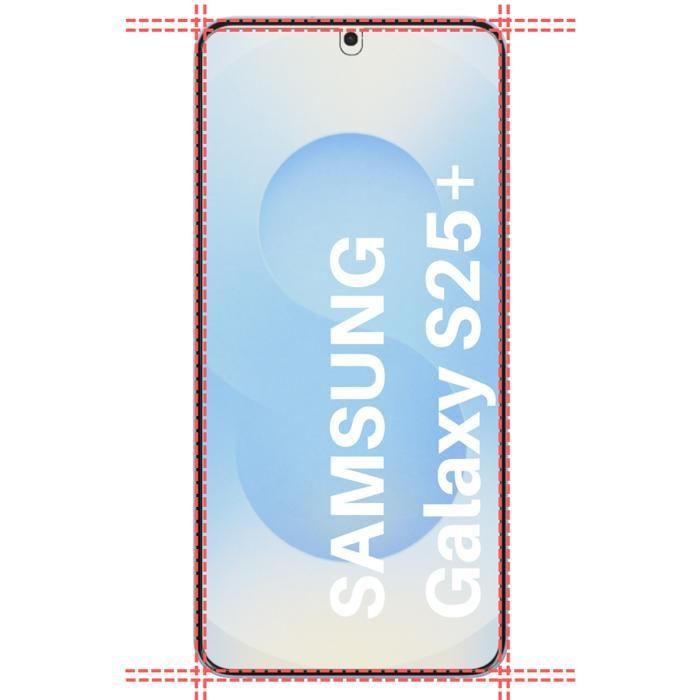 Чехол с магнитным кольцом для Samsung Galaxy S25 PLUS и 2 закаленных стекла - защитная пленка для экрана Phonillico®