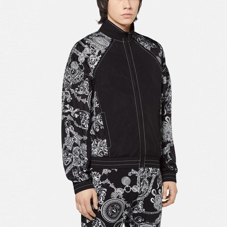 VERSACE JEANS COUTURE FW21 Jacket Men's Black E71GAS401-ECQS02-E899