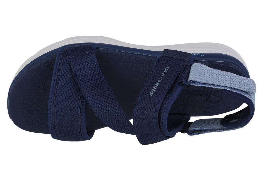 Skechers D'Lux Walker Kind Mind, Женские темно-синие сандалии