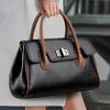 High Quality Soft Leather Women's Handbag Luxury Designer Girl Boston Bag Luxury Large Capacity Shoulder Bags