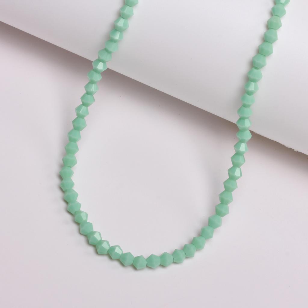 Earrings Jewelry Making Fashion Headwear Crystal Glass Solid Color Diamond DIY Pointed Beads Handmade 4mm Accessories Material 1 String Decorative