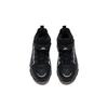 Anta Kids Velcro Fleece Non-Slip Wear-Resistant Warm High-Top Running Shoes Kids Sneakers Black Silver A312146813-1