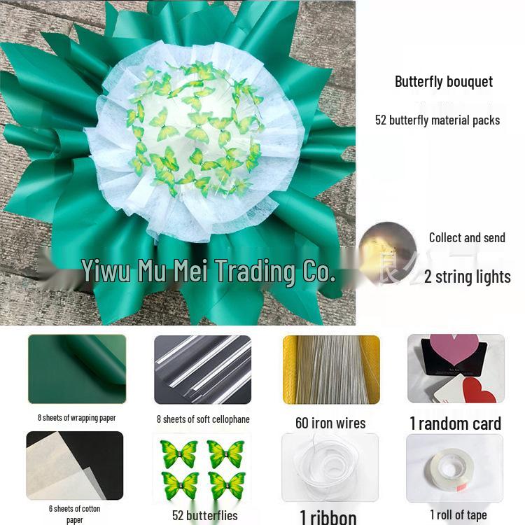 DIY Butterfly Bouquet Kit - Ideal Birthday or Valentine's Gift for Her