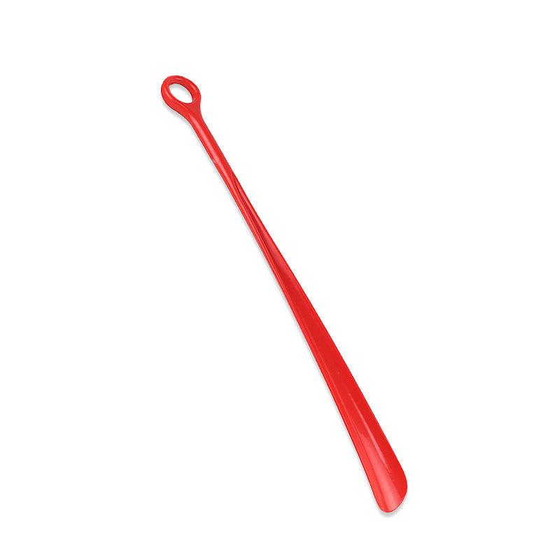 Plastic Shoe Horn with Round Handle – Easy Lift for Elderly, Pregnant, or Lazy People
