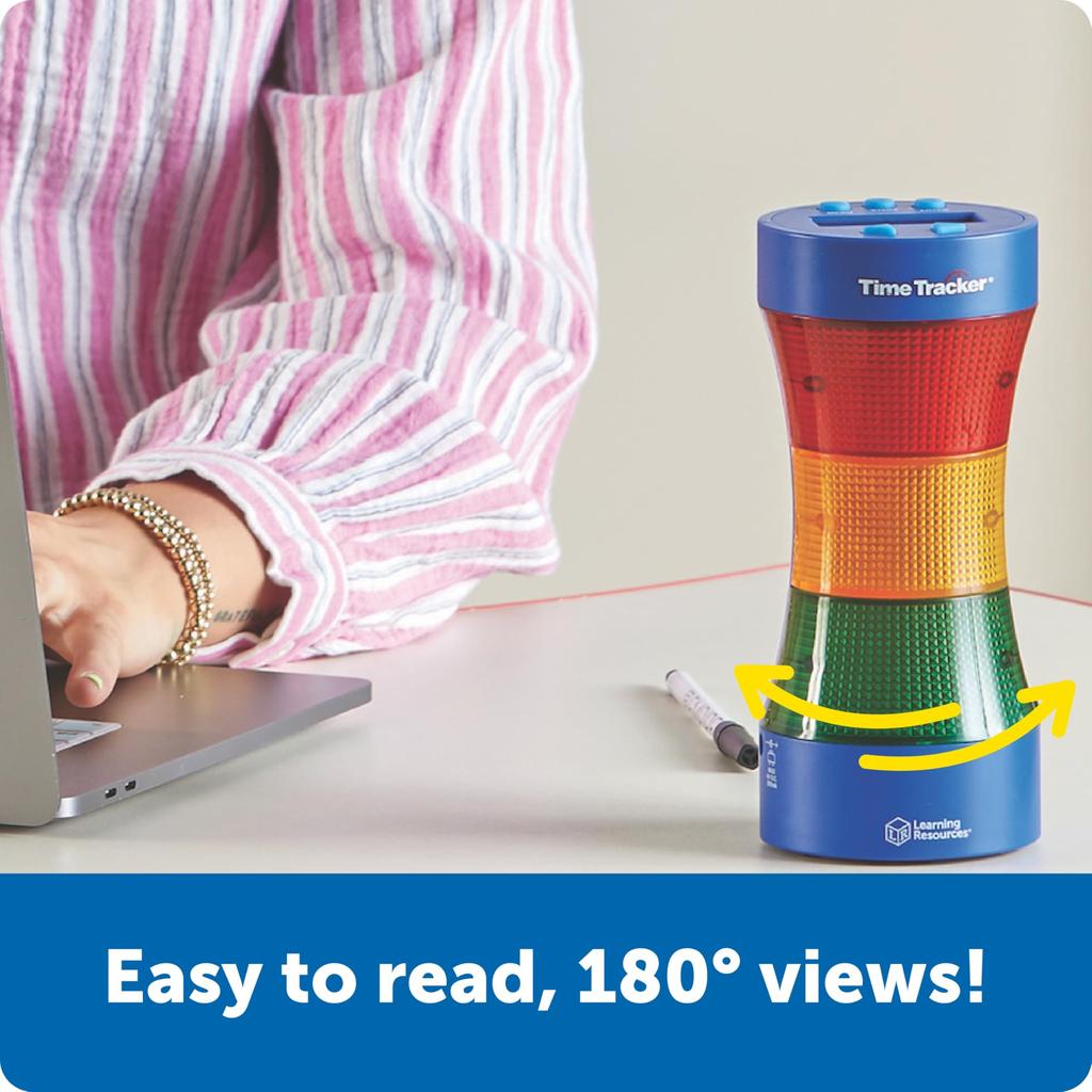 Таймер времени Learning Resources(р) Таймер для класса - Свет и Звук! Классный таймер LER 6900