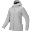 Куртка Urban Outdoor Series однотонная, на молнии, с капюшоном, удобная, универсальная, водонепроницаемая, женская, цвет дюнно-серый 162447607-1