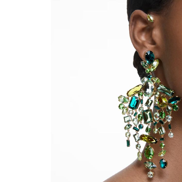 Swarovski Gema Fashion Asymmetrical Exquisite Alloy Earrings Women earrings 5613732