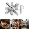 Multi Function Aluminum Alloy Key Wrench For Water Meter Valve And Elevator Control Cabinets