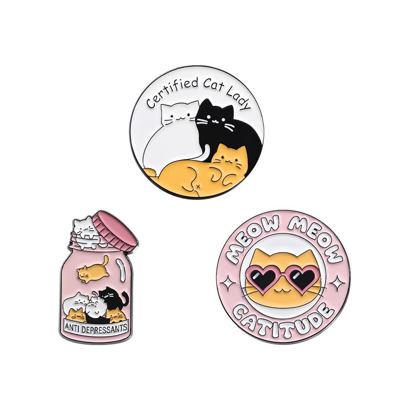 2-3set/pcs Enamel Pins Custom Animal Doctor TRUST ME I'M A DOGTOR Brooches Lapel Badges Cartoon Animal Jewelry Gift for Friends