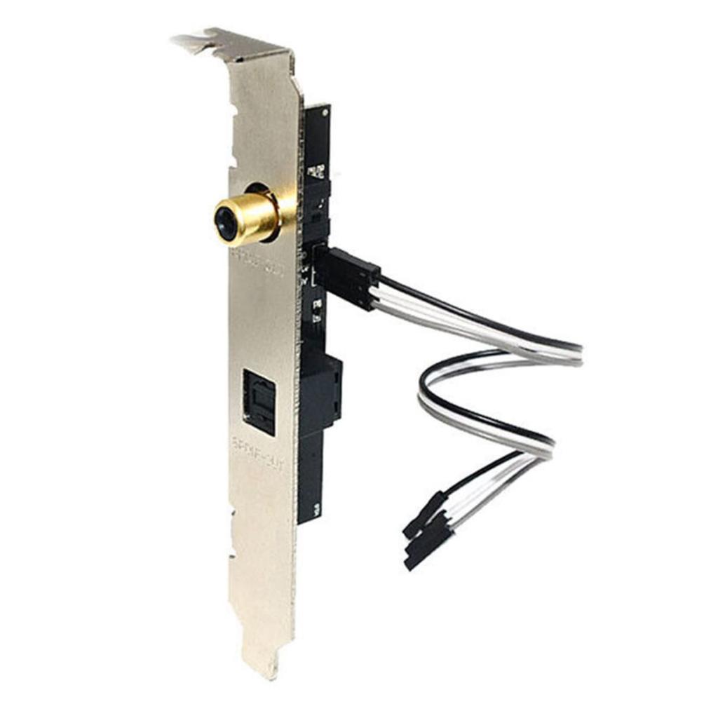 1 x SPDIF RCA выход дочерний SPDIF оптический и RCA выход пластина кабель кронштейн для ASUS Gigabyte MSI материнская плата аксессуары карта,