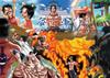 Пазл Ensky One Piece Огненный Кулак Эйс 500 деталей 500-120