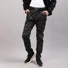 Men's Korean Style Slim Fit Motorcycle Leather Pants - Fleece-Lined, Skinny, Elastic, Spring/Autumn Trend