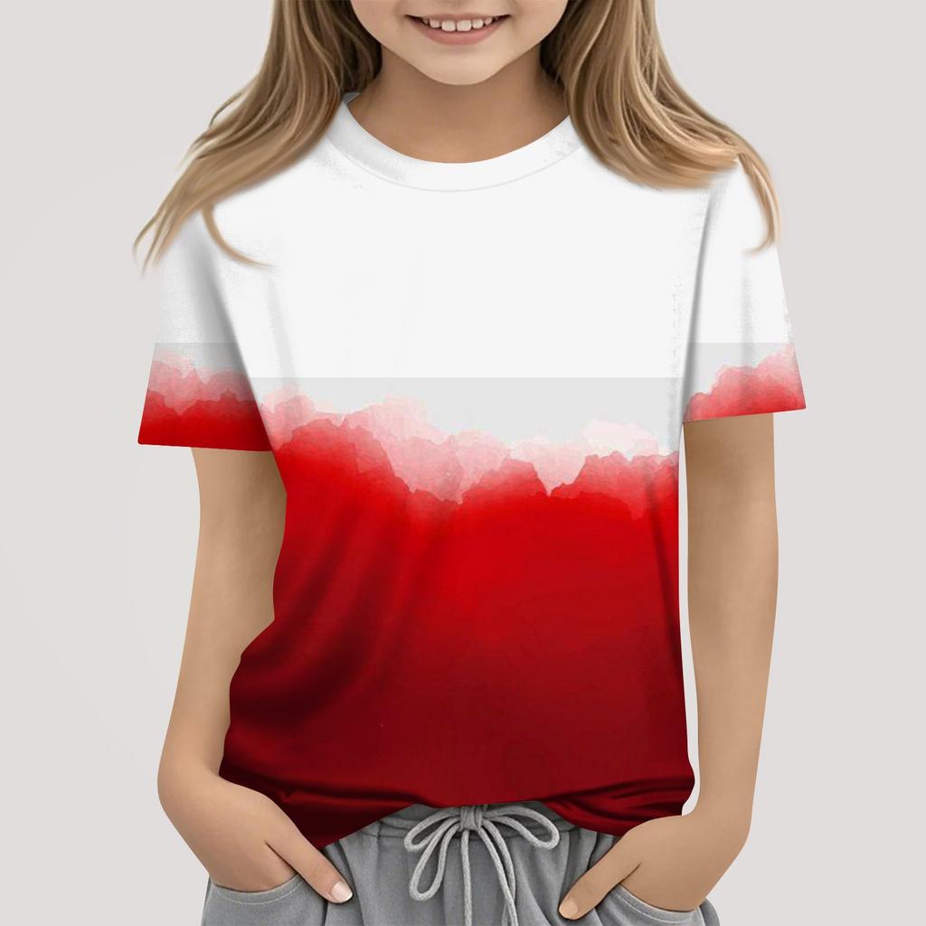 Футболки для малышей, девочек и мальчиков, детские футболки с короткими рукавами и принтом для мальчиков и девочек