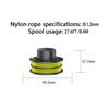 3PCS Replacement Spools for Ryobi Lawn Trimmer Wire Reels RAC119
