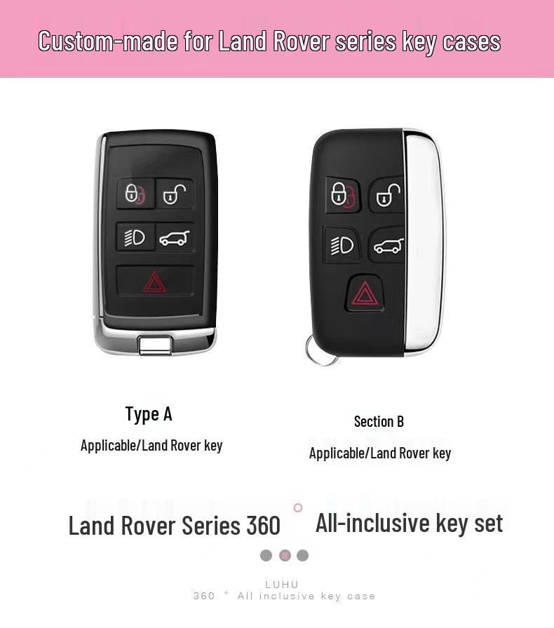 Премиальный чехол для ключа Jaguar для XEL, XFL, F-Pace, I-Pace, F-Type и XJ