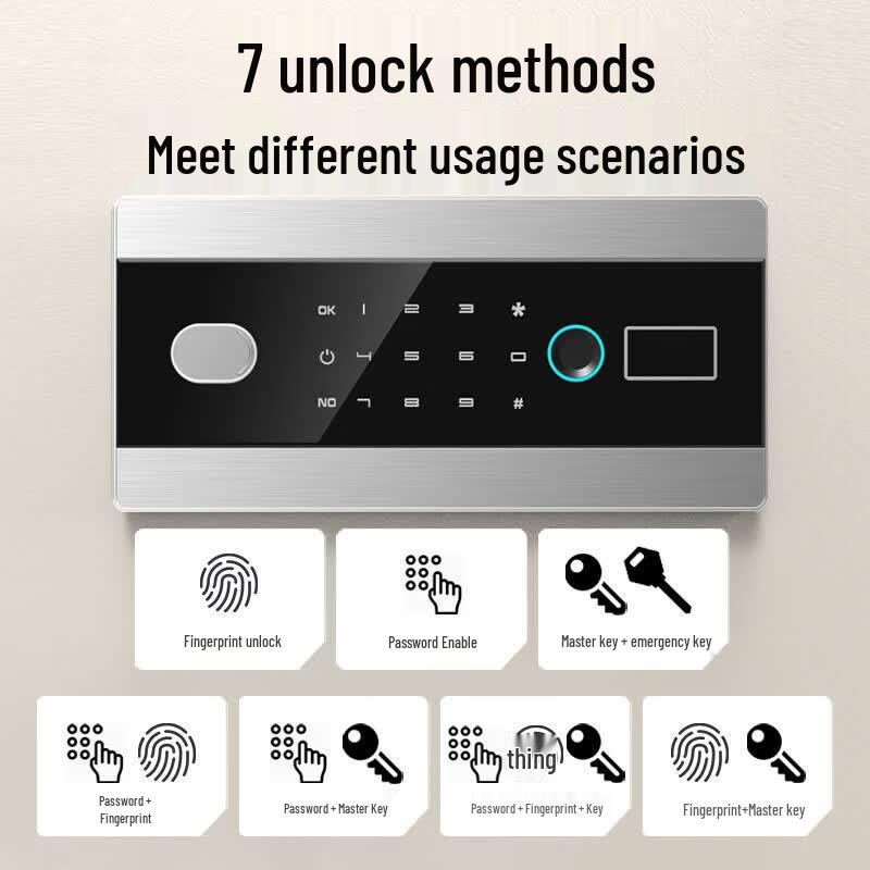 Tiger Boya Series Fingerprint Password Home & Office Safe
