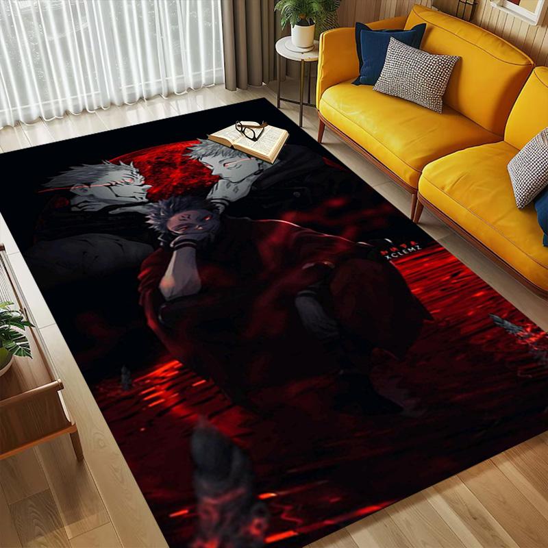 Blood Moon Living Room Nonslip Area Rug Soft Carpet For Bedroom Game Playroom Sofa Office Home Decor Doormat Christmas Gift C9301236