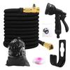 100ft/50ft High Pressure US Garden Hose Expandable Flexible Water Gun with Spray Nozzle for Yards Garden Watering Car Cleaning